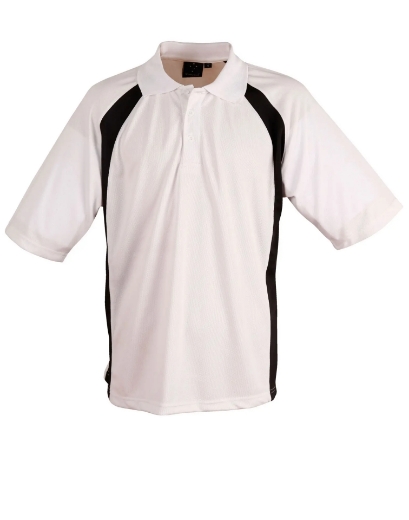 Picture of Winning Spirit, Mens Athens CoolDry Contrast Polo